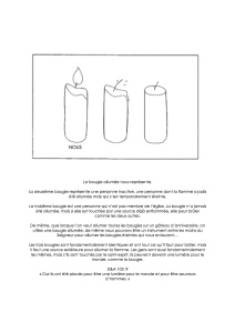 Les 3 bougies